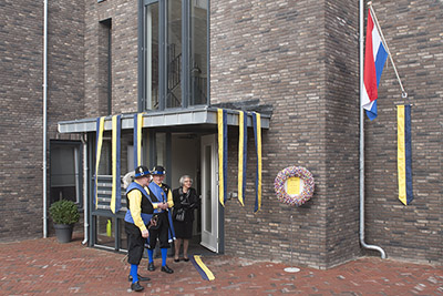 Jubilea Henny Kraayvanger (50 jaar lid) en Wim Peters (40 jaar lid)